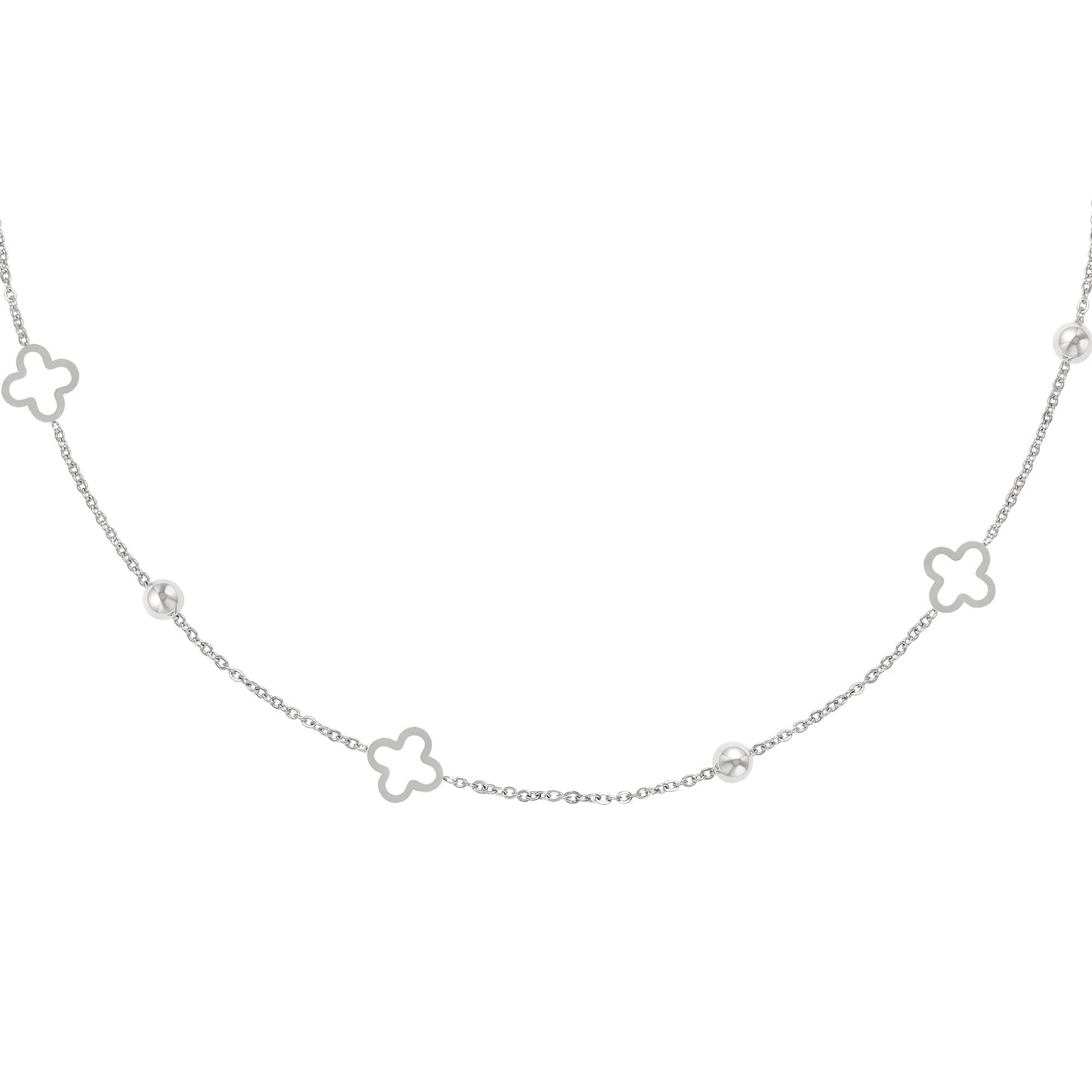 Open Clover Necklace