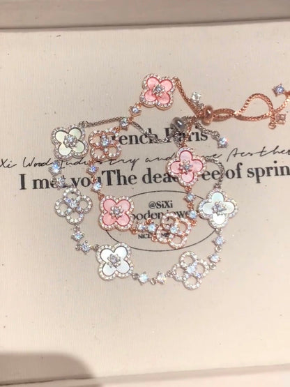 Sparkle Clover Bracelet