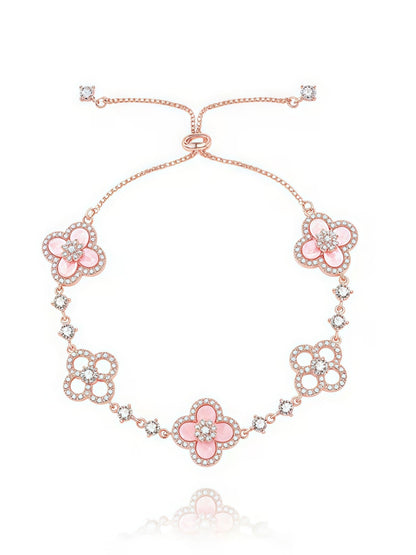 Sparkle Clover Bracelet