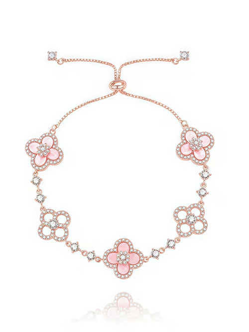 Sparkle Clover Bracelet