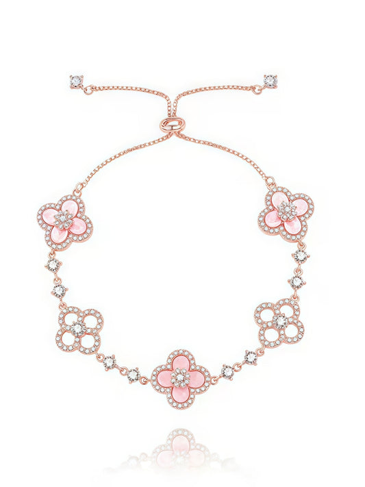 Sparkle Clover Bracelet