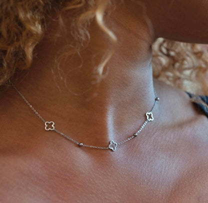 Open Clover Necklace